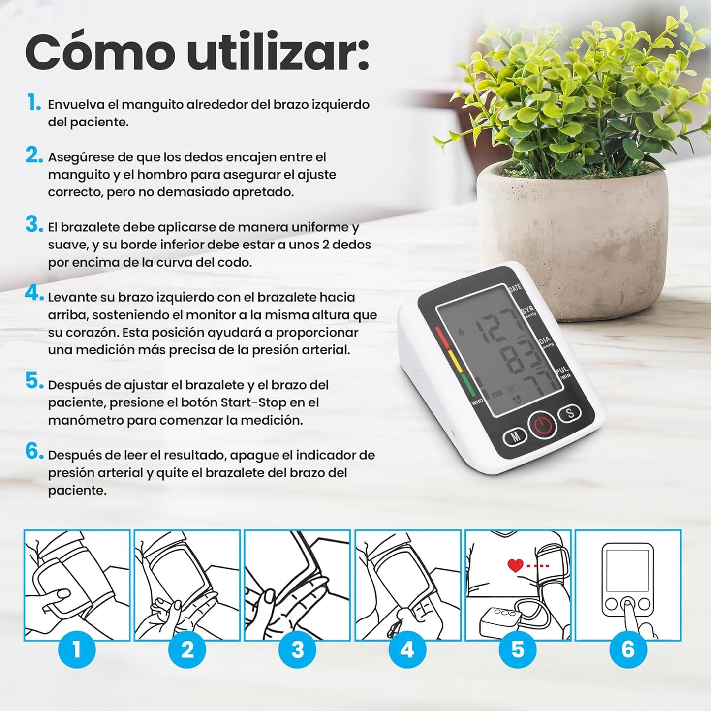Tensiómetro inteligente Youcare®